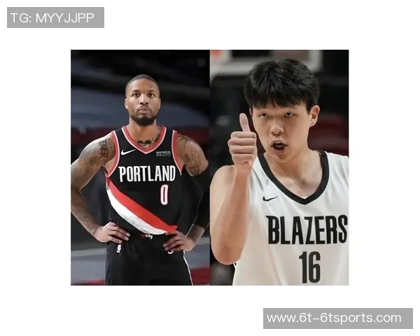 开拓者社区活动精彩瞬间杨瀚森与利拉德亲密互动回馈球迷